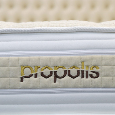 Medová měkkounká matrace s lněným potahem